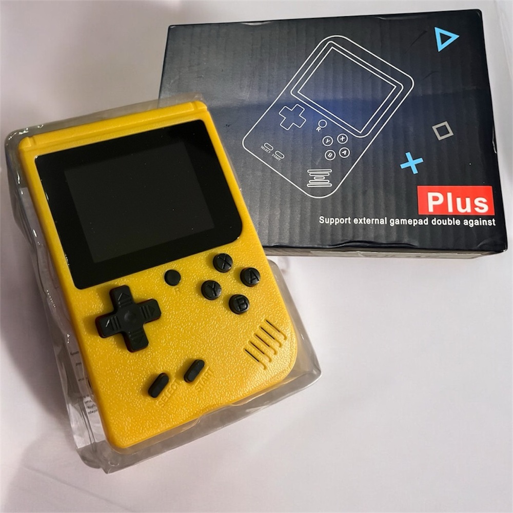 New Yellow Handheld Game Console